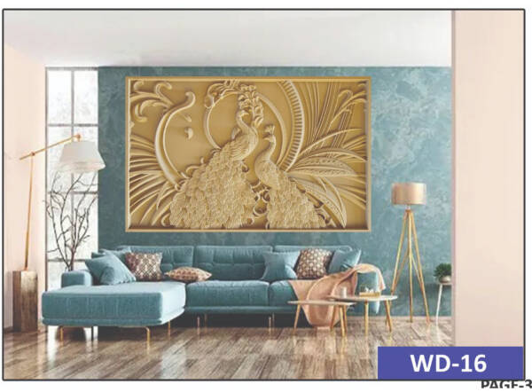Natural Embossed wall Mural Stone22