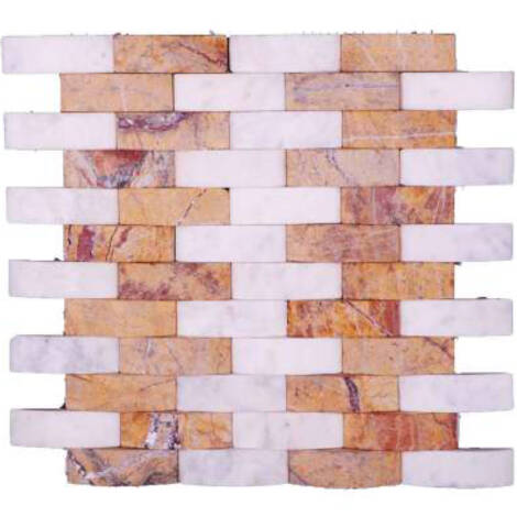 Natural Elevation Stone Mural | Sandstone White Marble | Colorful Elevation Marble Wall