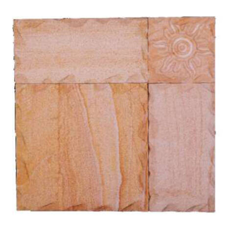 Natural Elevation Stone Mural | Stone Wall Background Quality Digital Printing Tiles | 3D Pattern
